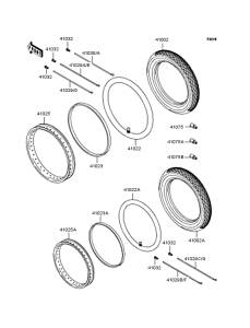 BJ250 Колеса,покрышки