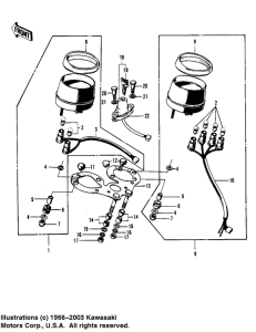  Meters / ignition switch