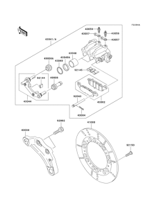 KZ1000 Rear brake(p21 / p22)