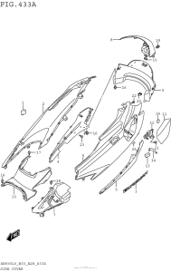 AN650 Боковые обтекатели