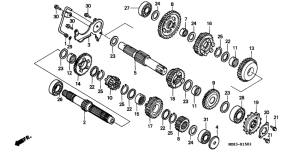 VT600C Трансмиссия