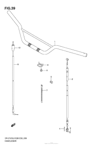  Handlebar (Dr-Z125L E28)
