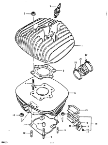 RM125 Цилиндр