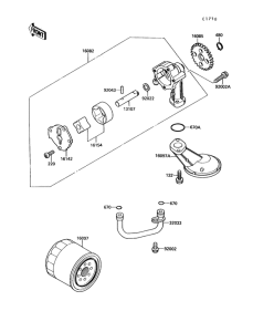 EN450 Насос масляный  / фильтр масляный