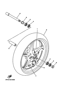 XV1700PC XV17PCW Transom + tube