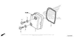 NCH50 Крышка головки цилиндров