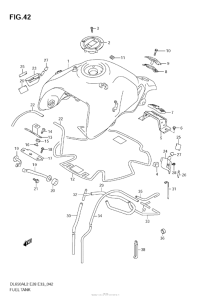 DL650 (ABS) Fuel Tank (E28)