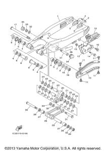 YZ125D2 Бугель