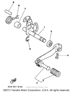 IT200S Вал переключения