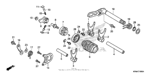  Вилка переключения передач