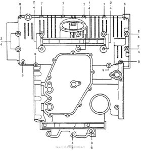CB750 Bolt + washer ii