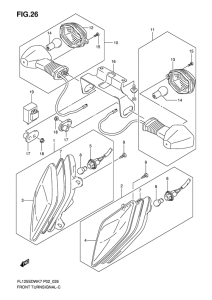 FL125 Поворотники