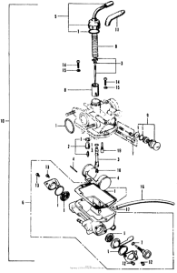 CT90 Carburetor k2-k4