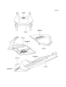 EX500 Наклейки