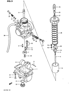 PE175 Carburetor assy