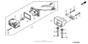 VT750DC Фонарь