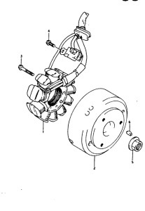 RG125 Зажигание