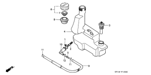 SA50S Бак масляный