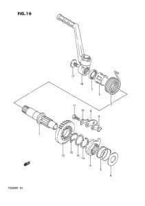 TS200 Ножной стартер