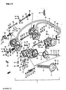 GV1400 Карбюратор for california