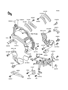 ZR400 Короб для АКБ