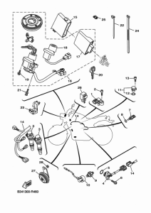 XSR700 Электрика 2