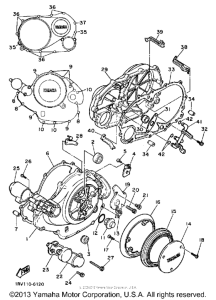 XV1100S Боковые крышки