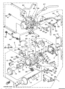 TRX850 Карбюратор