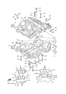 XVZ1300A Картер двигателя