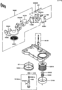 Z550 Масляный насос