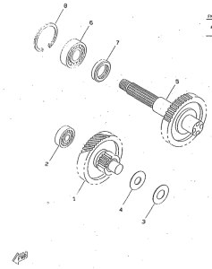 CW50RSP Трансмиссия