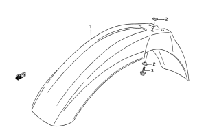TS200 Переднее крыло