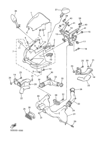 YZF-R6 Обтекатель 1