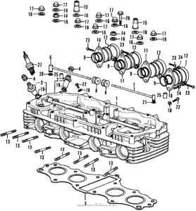 CB350 Головка цилиндров