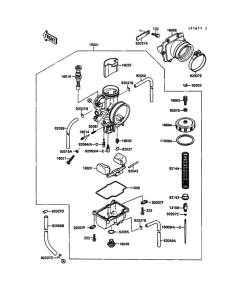 KX125 Carburetor(1 / 2)