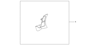 CB1000R Kit tit. sprocket protector