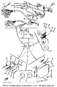 XJ650J Электрика