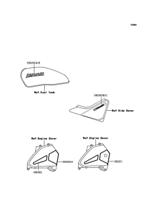 ZR400 Наклейки