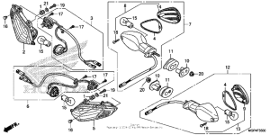  Задний фонарь