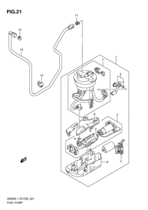 AN650 (ABS) Топливный насос