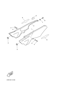 DT50RSM Боковые обтекатели