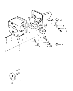 DR400 Задний комбинированный сигнал