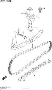 DR-Z70 Цепь ГРМ