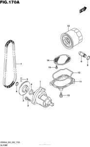 VZ800 Масляный насос
