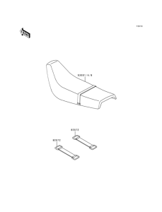 KMX125 Сиденье