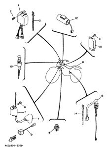 TY250Z Электрика 1