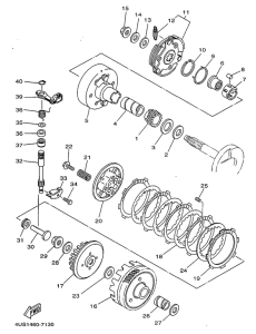 V110ZE Сцепление 2