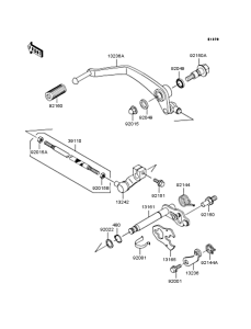 VN400 Механизм переключения передач
