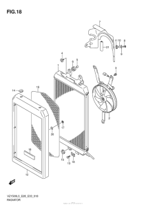VZ1500 Радиатор