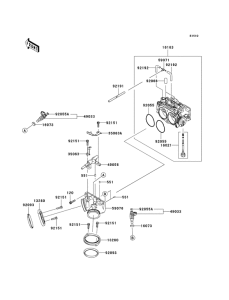 VN2000 Accelerator assy